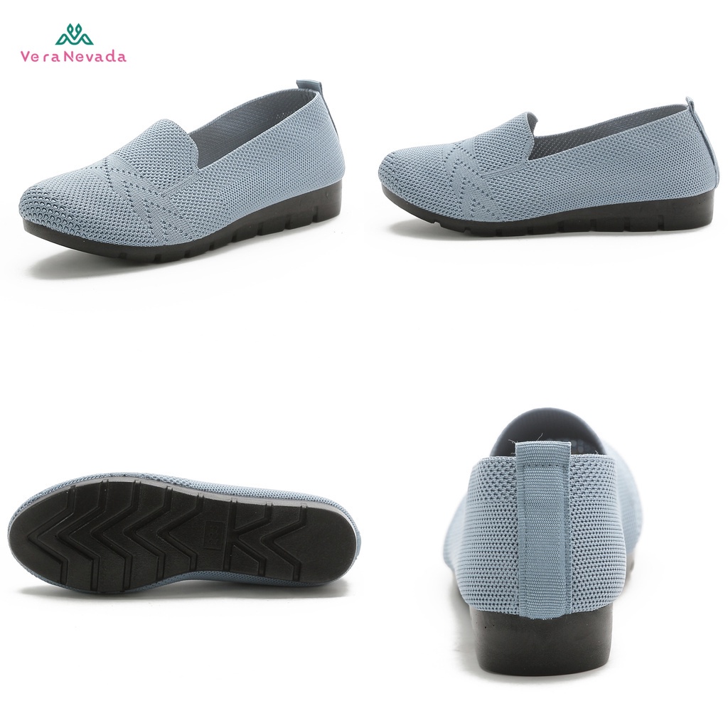 Ivony Seivona - A09 Vera Nevada Sepatu Flat Slip On Wanita Shoes