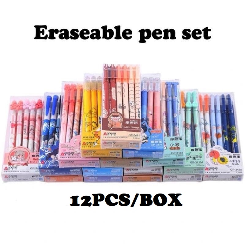 

Erasable Pena (12pcs) pen bisa hapus