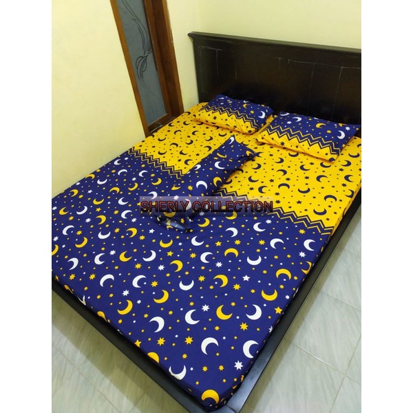 SPREI HOME MADE PREMIUM UKURAN 160X200//SAWAL KASUR//SPREI KARAKTER//SPREI MOTIF KOTAK KOTAK//SPREI TIDAK LUNTUR