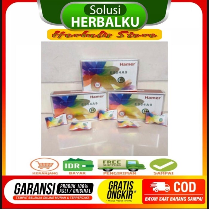 

Hamer Candies Rainbow 32 Pcs - Permen Hamer Original