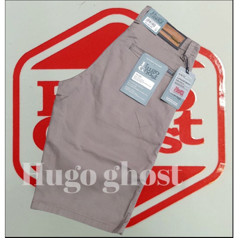 CELANA PENDEK KATUN SATEN CINOS HUGOGHOST OEIGONAL