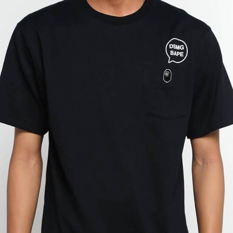 kaos preloved bape x dsmg