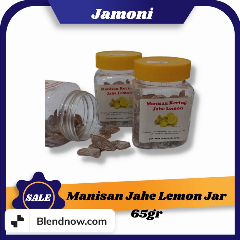 

Manisan Kering Jahe Lemon