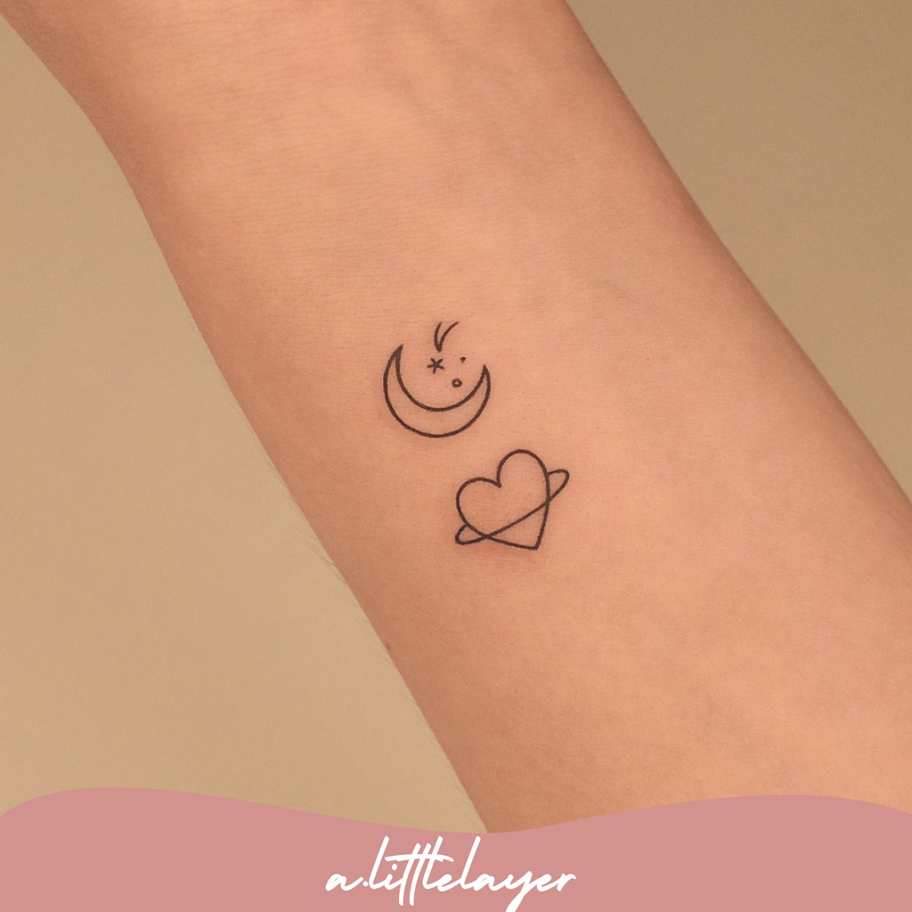 Jual L Korean Tattoo Temporary tiny korean small cute animal tattoo