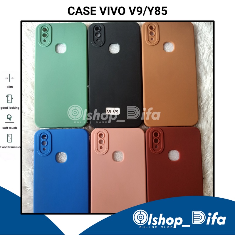 VIVO V9/Y85 SOFT CASE AERO PRO CAMERA FUL COLOUR MACARON