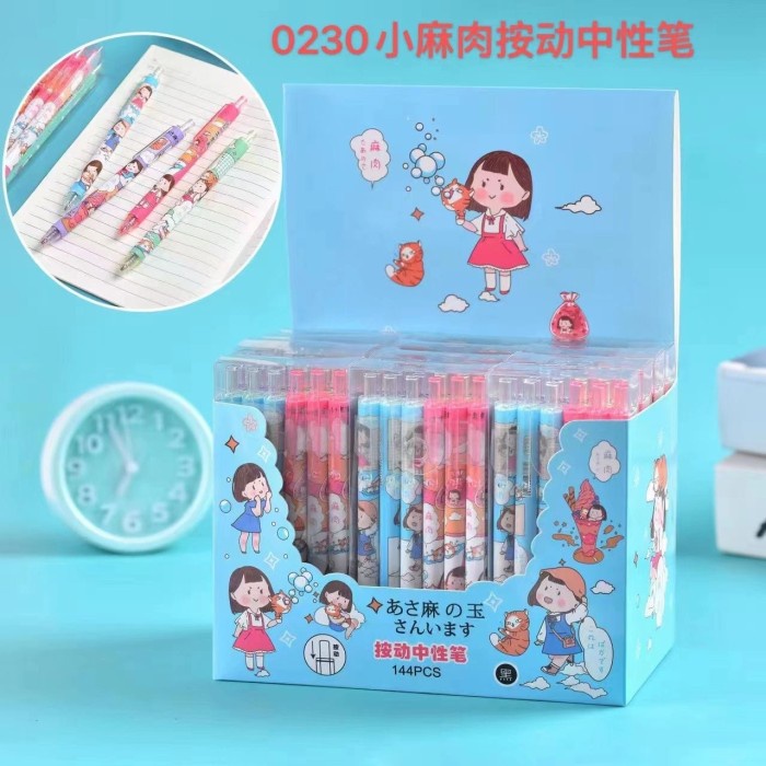 

Pen mekanik motif chibi girl isi 12 pc RATU.OS25