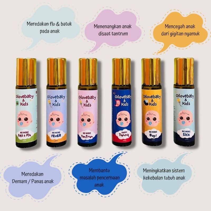 Oil racikan YL / young living , roll on anak