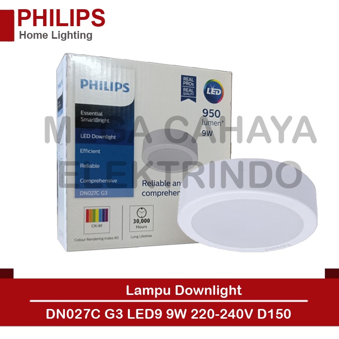 PHILIPS Downlight DN027C G3 LED9 - 9W