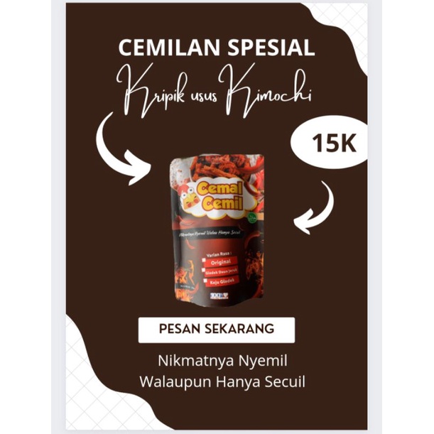 cemil Kripik Usus Kimochi