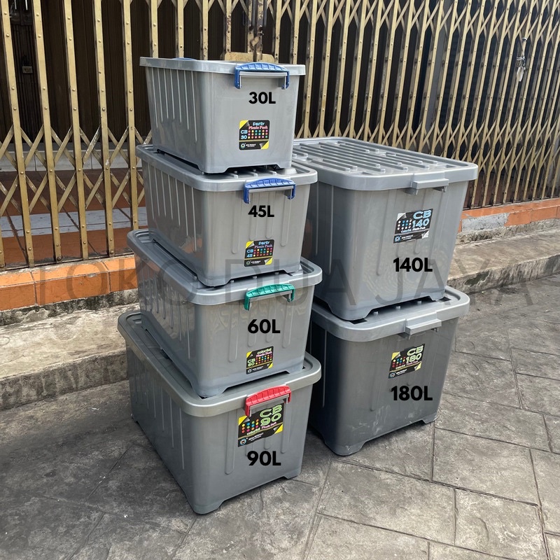 MPW - Container Box / BOX CONTAINER 30-45-60-90-140-180 Liter MPW / Container Box Abu Mpw