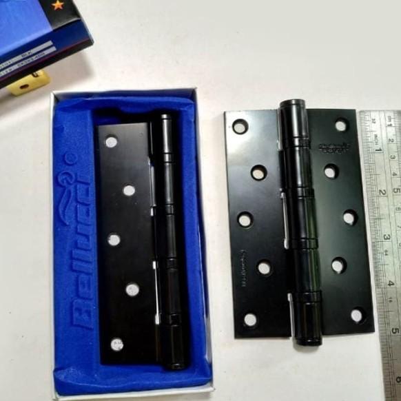 engsel pintu belluci 5" inch/ engsel blc black/ hinger/ engsel jendela