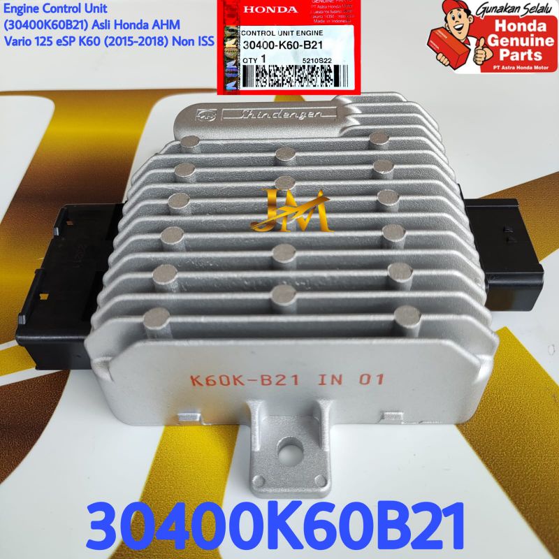 30400K60B21 ECU Atau ECM Vario 125 Led 2015-2018 Ori Honda AHM