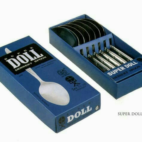 Eat Tools Sendok Makan Asli Super Doll Stainless