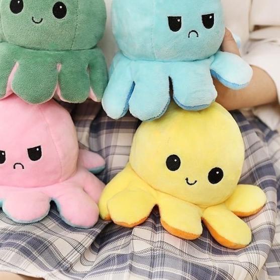 BONEKA GURITA BOLAK BALIK - BONEKA OCTOPUS - BONEKA GURITA VIRAL
