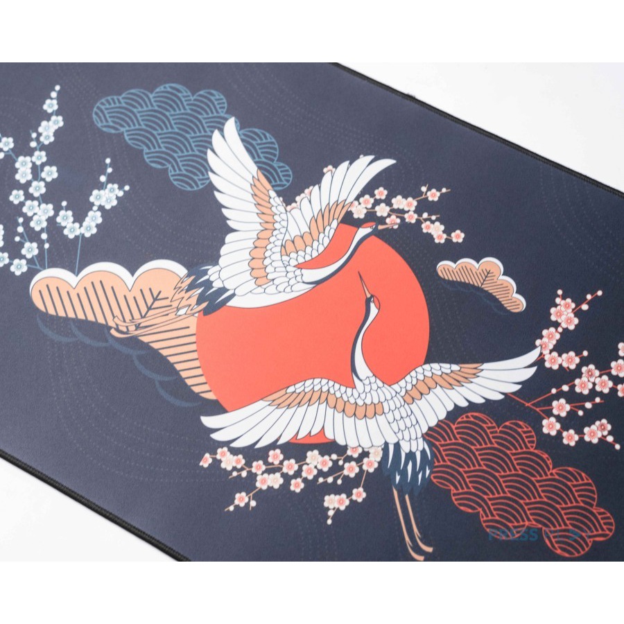 Press Play Edo Washi Tancho Series Gaming Mousepad Deskmat