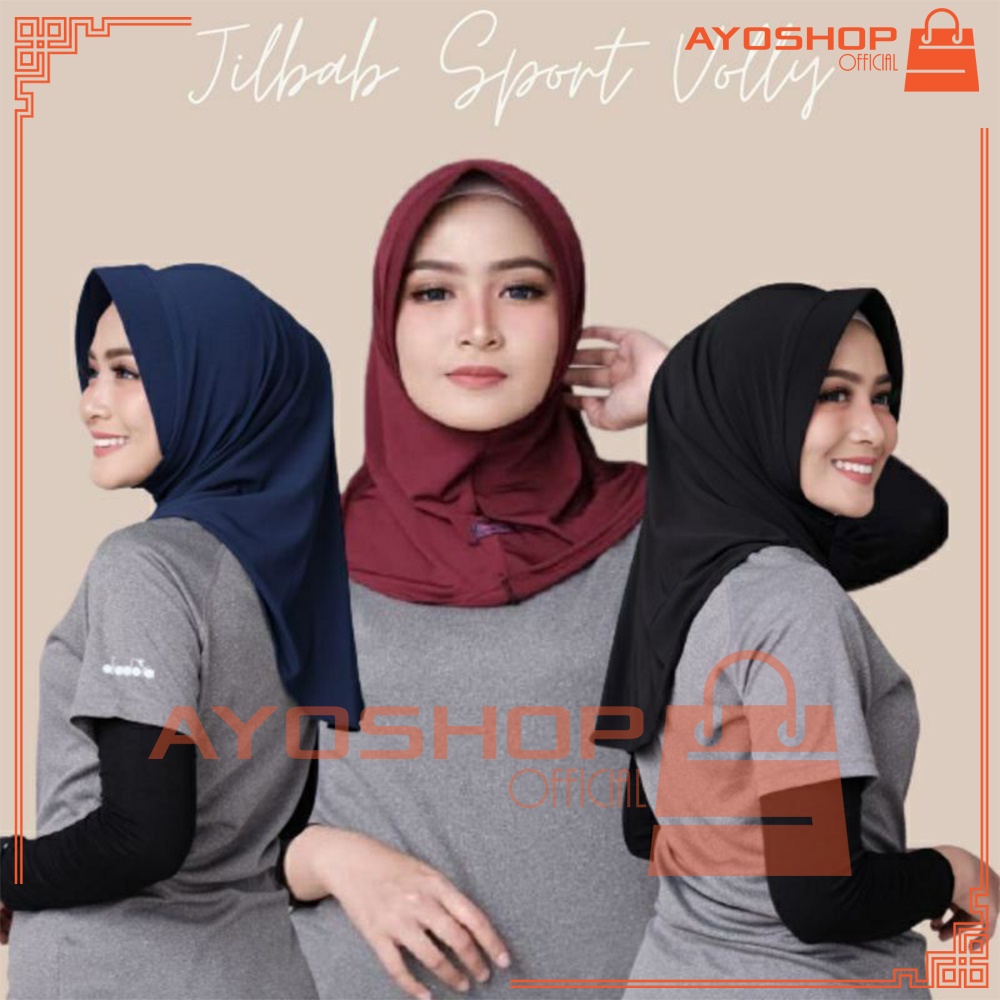 Hijab Sport / Hijab Instan / Jilbab sport