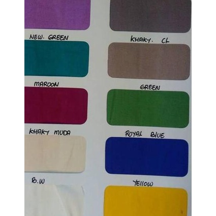 kain katun jepang polos/katun jepang polos grade A - Hitam