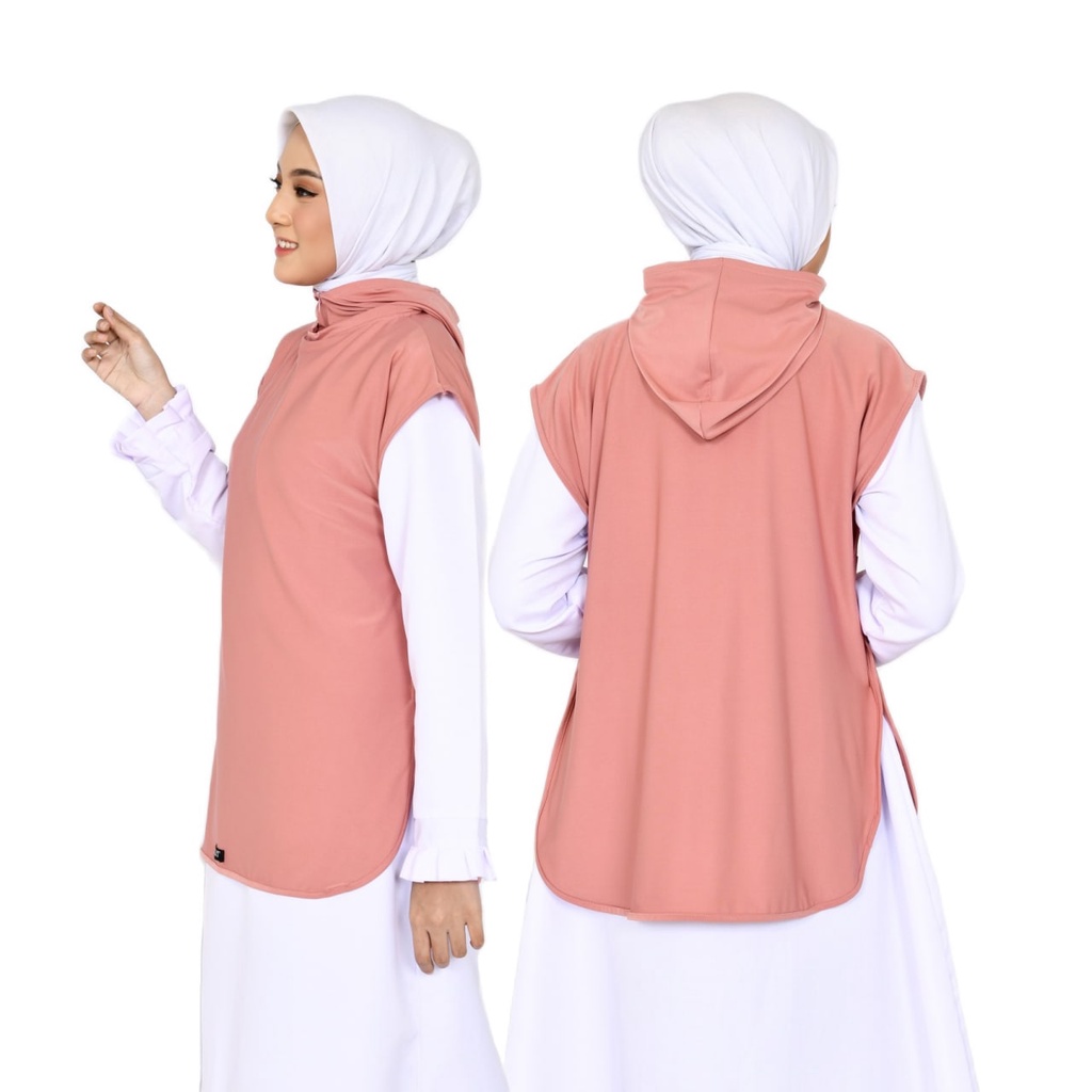 Hijab Top Sporty Kerudung Olahraga Jilbab Sport Instan Kerudung Olahraga Panjang, Instant Sport