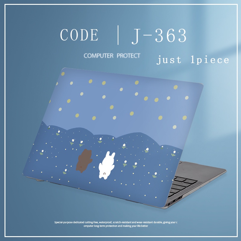 1pc Universal Custom Pola COD Stiker Cover Laptop Untuk HP PAVILION 14S-DQ ProBook 450 440 14-dy 15s-fQ Skins Painting Notebook Stickers