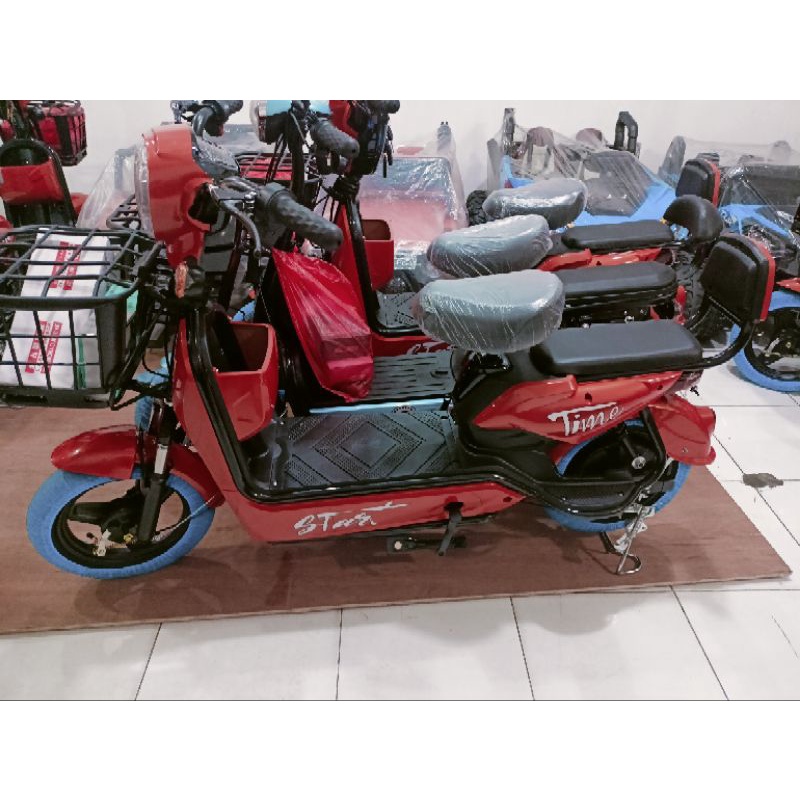 SEPEDA LISTRIK MOLIS MINI MOTOR ELECTRIK BIKE 500W PAKAI SPIDOMETER~SEPEDA LISTRIK