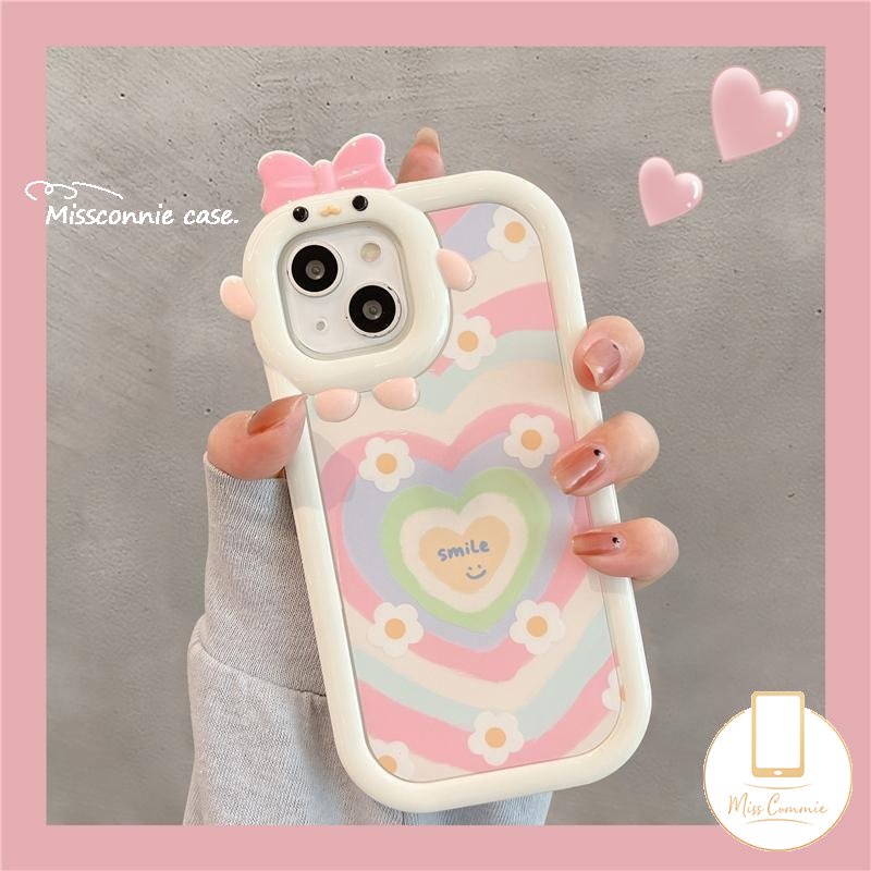 Case Untuk Samsung A03 A13 A04 A04s A12 A50 A50s A30s A73 A14 A51 A04E A31 A52 A52s A53 A22 A11 A02s A23 A32 A53 A21s A71 Bow Monster Lens Gradient Love Heart Smiley Daisy Soft Case