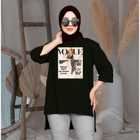 FC - TUNIK BASIC OVERSIZE WANITA HIJAB'S VARIASI 0310 DTF