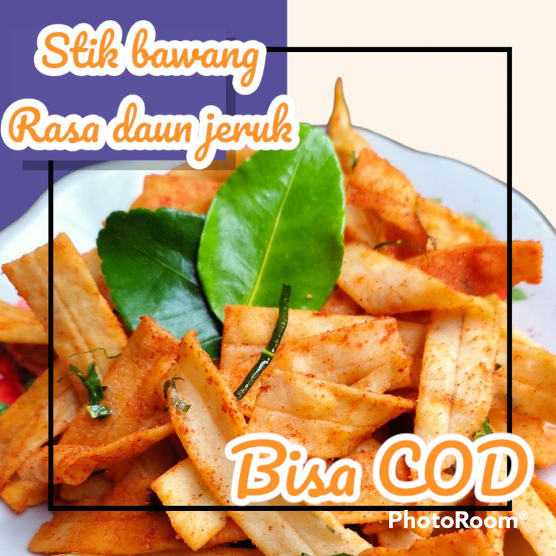 

COD 400GR STIK BAWANG/KUE BAWANG RASA DAUN JERUK/KUE BAWANG BALADO