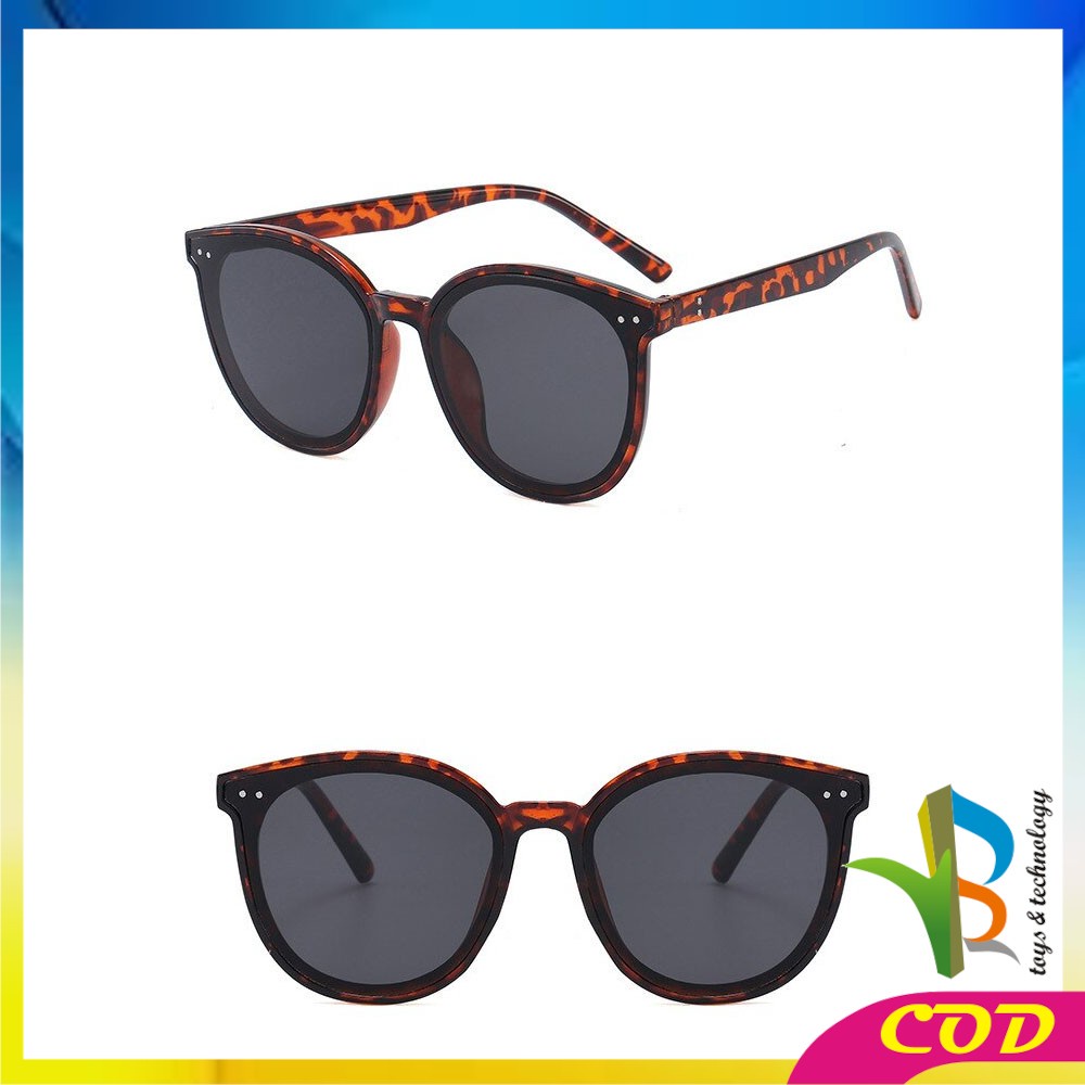 RB-C663 C665 Kaca Mata Rainbow Fashion Unisex Gaya Korea Candy Color Square / Kacamata Hitam Wanita Pria Sunglasses Korean Fashion Import