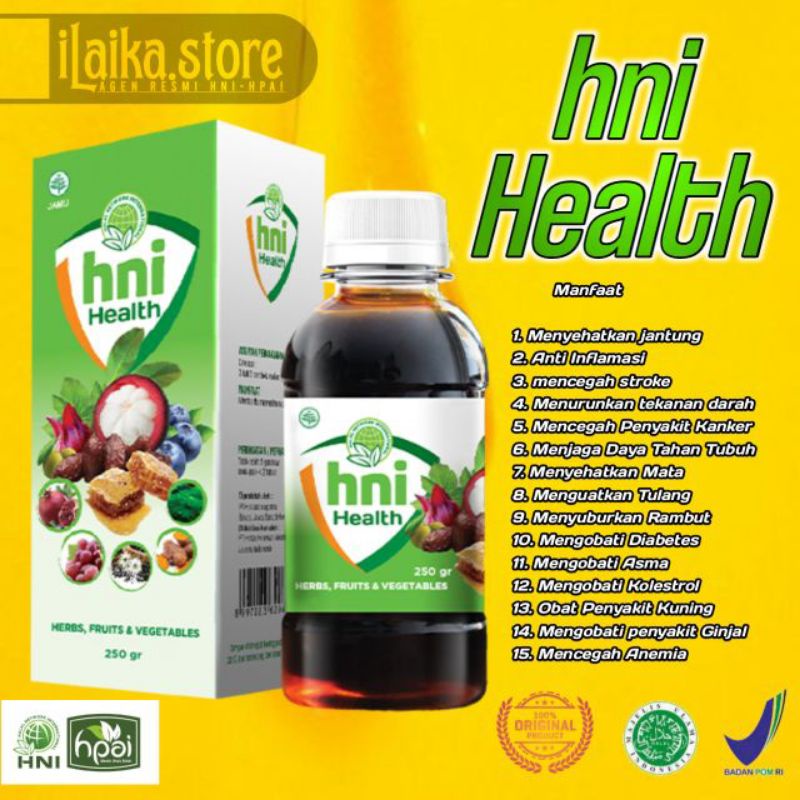 HNI HEALTH EXTRA FOOD HNI HPAI PRODUK ORIGINAL