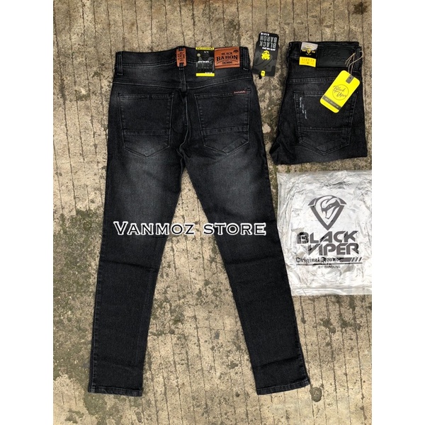 Celana panjang jeans pria street skiny terbaru