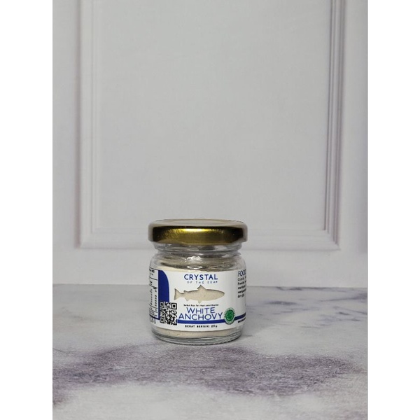 

Kaldu Bubuk Ikan Teri Nasi Premium Anchovy mpasi Crystal of the sea