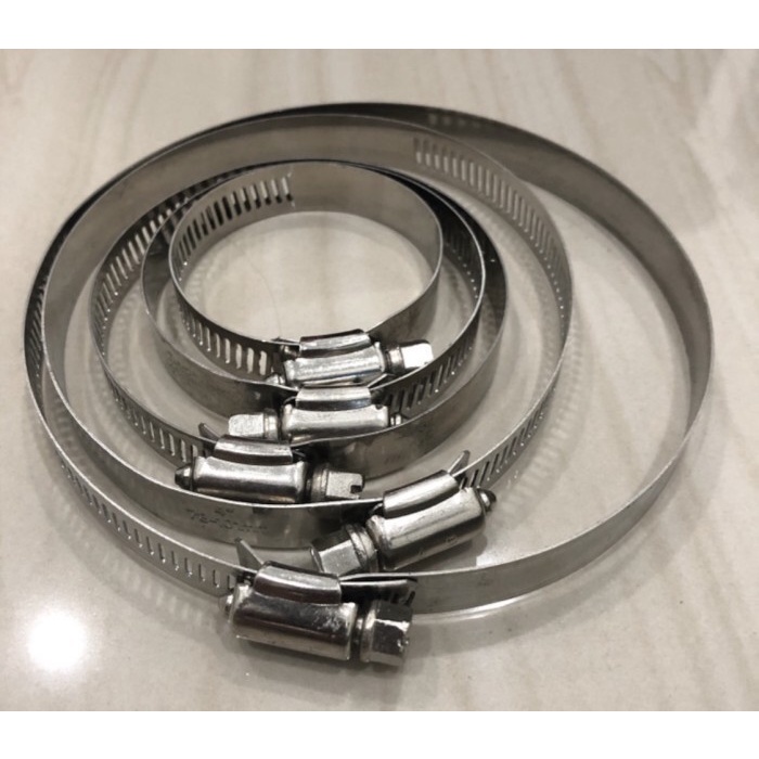 Hose Clamp Klem Selang Ukuran 2 Inch Stainless 2 Inci 27 sd 51mm