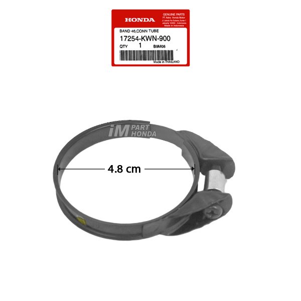 17254-KWN-900 Klem Karet Rumah Filter Band 46 Conn Tube Vario 150 LED 2015 - 2021