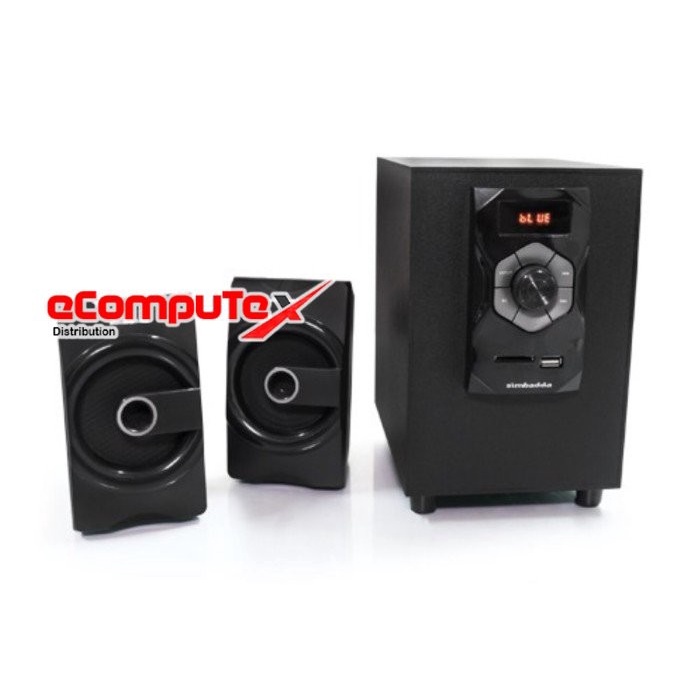 SPEAKER SIMBADDA CST 5000N+ / 5000 N+ BLUETOOTH USB AUX FM RADIO RESMI