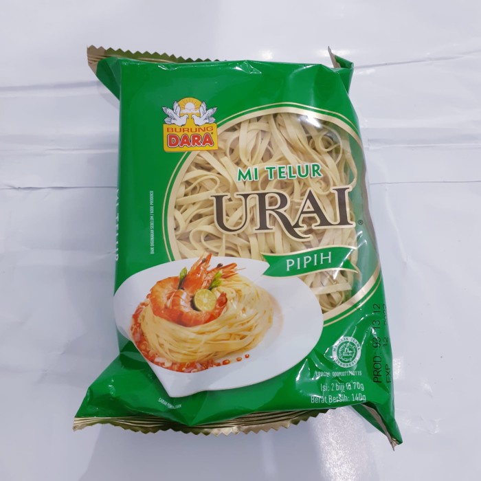 

BURUNG DARA MIE TELUR URAI PIPIH 140GR