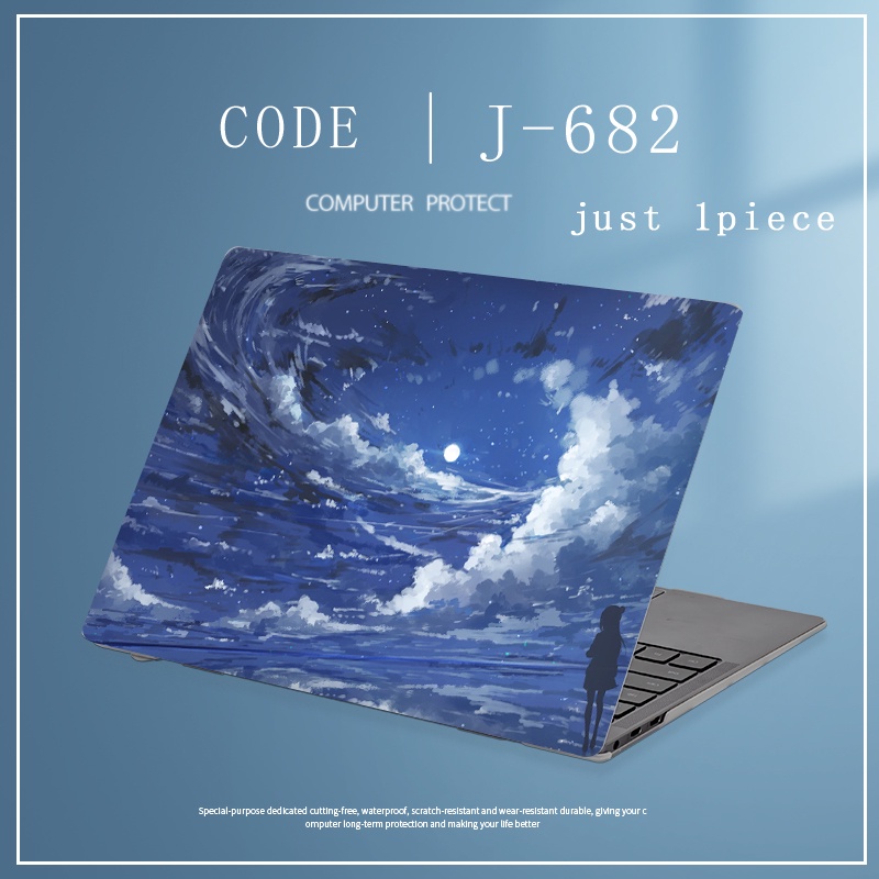 1pc Universal Custom Pola COD Stiker Cover Laptop Untuk ASUS VivoBook 4000u5100 Adolbook13 Adol14 A516 A409 M409 Skins Painting Notebook Stickers