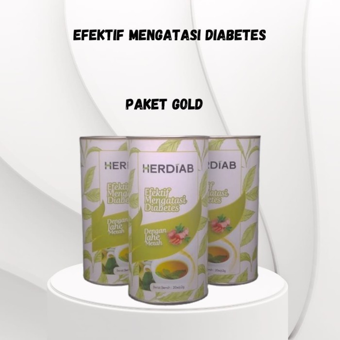 

TEH HERDIAB/TEH DIABETES PAKET GOLD (3 KALENG)