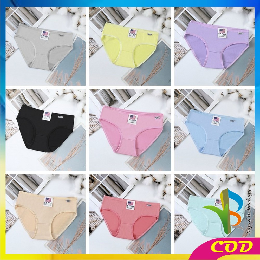 RB-P80 Celana Dalam Wanita Katun Polos Underwear Wanita / CD Wanita / Sempak Wanita / Kolor Cewek