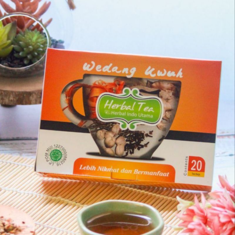 

TEH CELUP WEDANG UWUH - Tea Bag Wedhang Uwung Herbal Indo Utama HiU