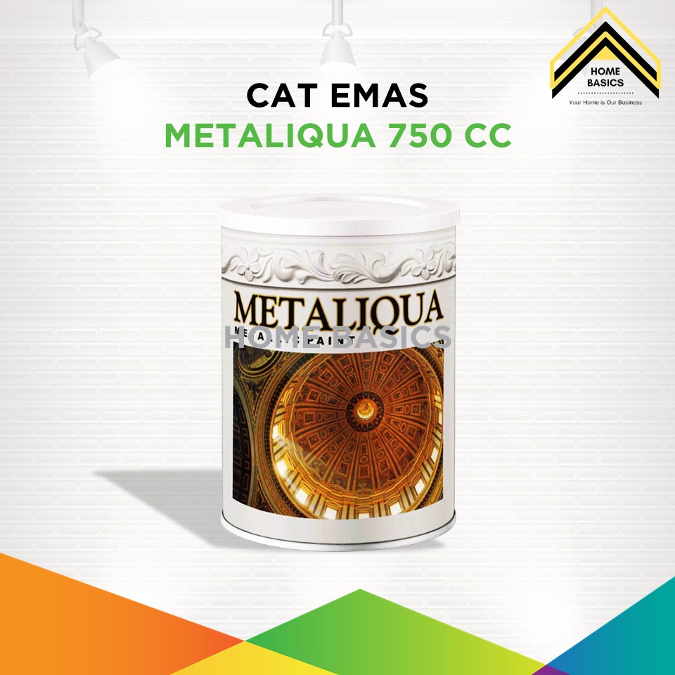 Cat Air Emas Metaliqua 750 Cc / Cat Emas / Metallic Gold Paint