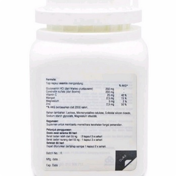 HealthCare Calc Os + Vitamin Tulang isi 100 Tablet Kalsium Magnesium Zinc