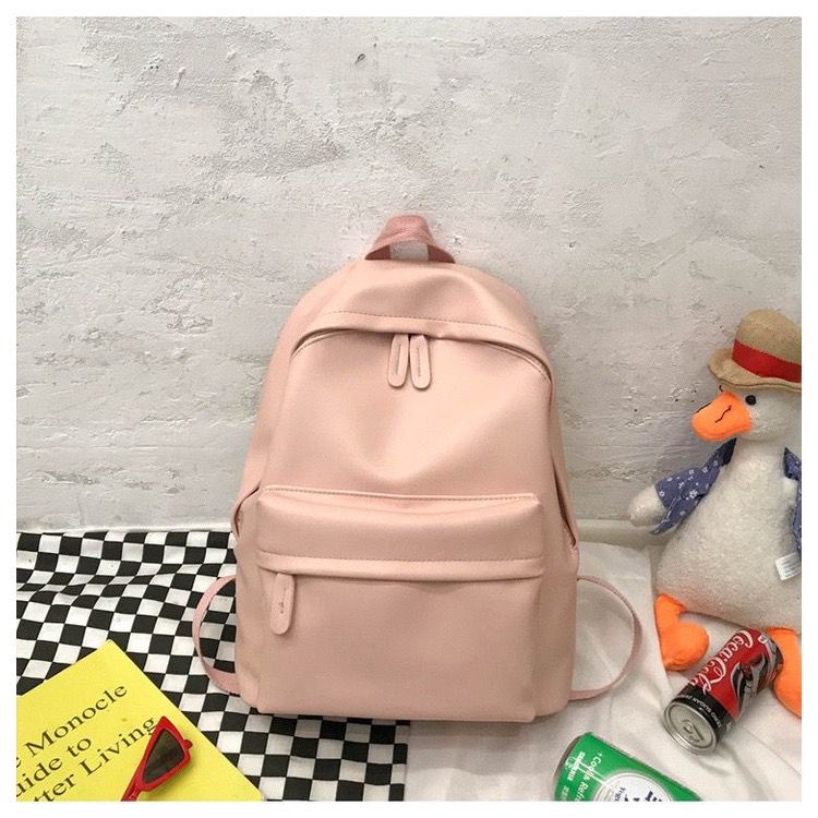 toxi backpack - tas ransel kulit semi leather - tas sekolah