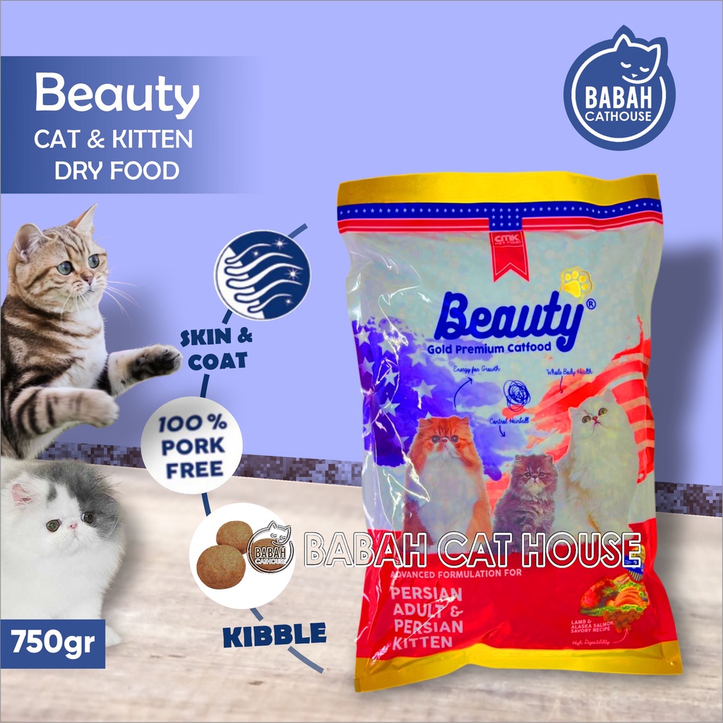BEAUTY GOLD PRESIAN Cat Dry Food Makanan Kucing Persia Dewasa dan Anak Kitten Adult Kering All Life 