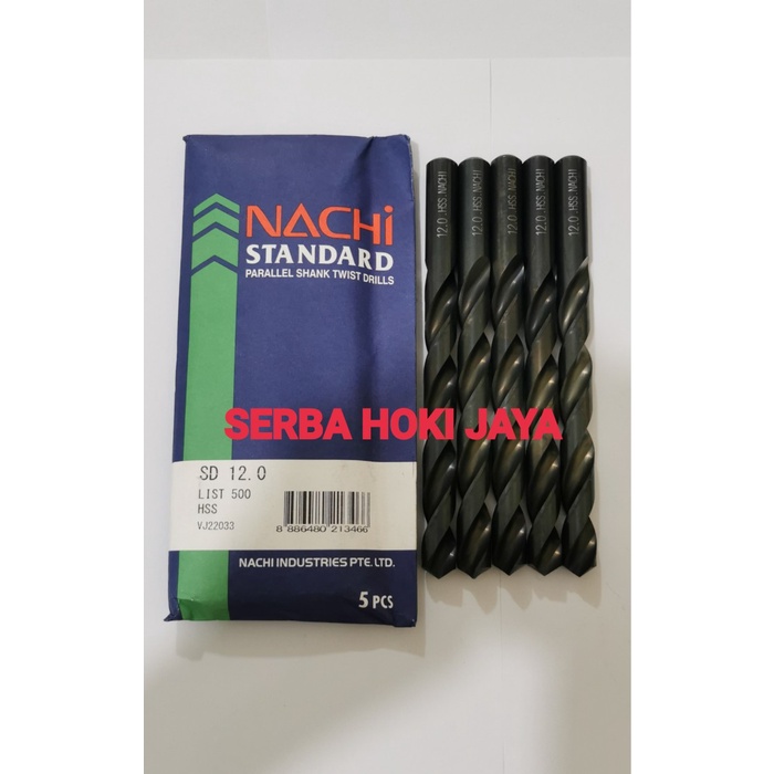 Mata Bor Mata Bor Nachi 12Mm Hss / Nachi Mata Bor 12Mm Hss