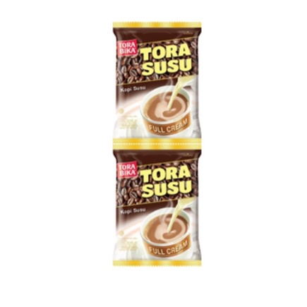 

tora bika kopi duo + susu extra full cream 31gr isi 10pcs