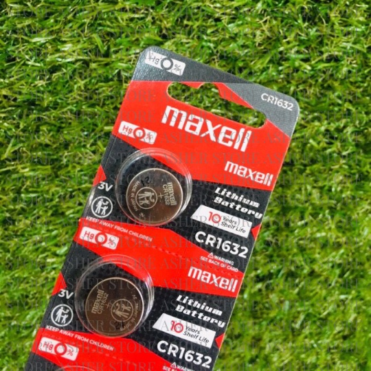 Baterai Batere Battery Batre MAXELL ORIGINAL 3V CR 1632 CR1632