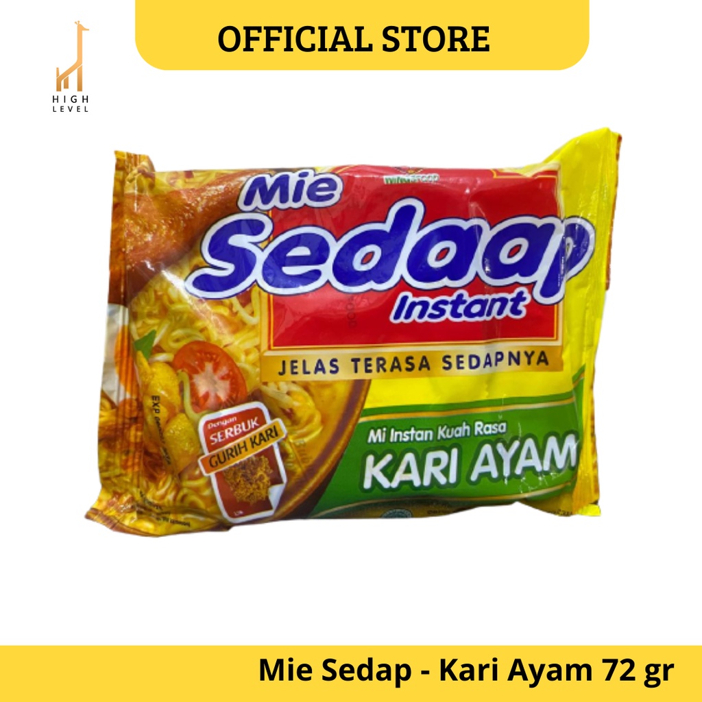 

Mie Sedap Mie Instan Kuah Kari Ayam 72 gr