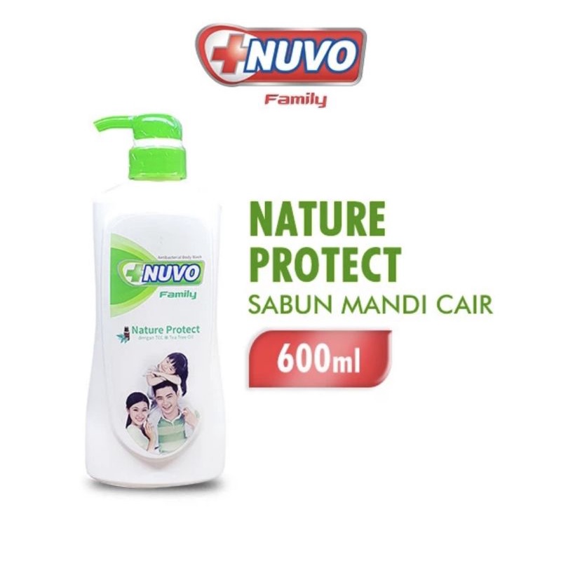 NUVO SABUN MANDI CAIR BOTOL 600ML