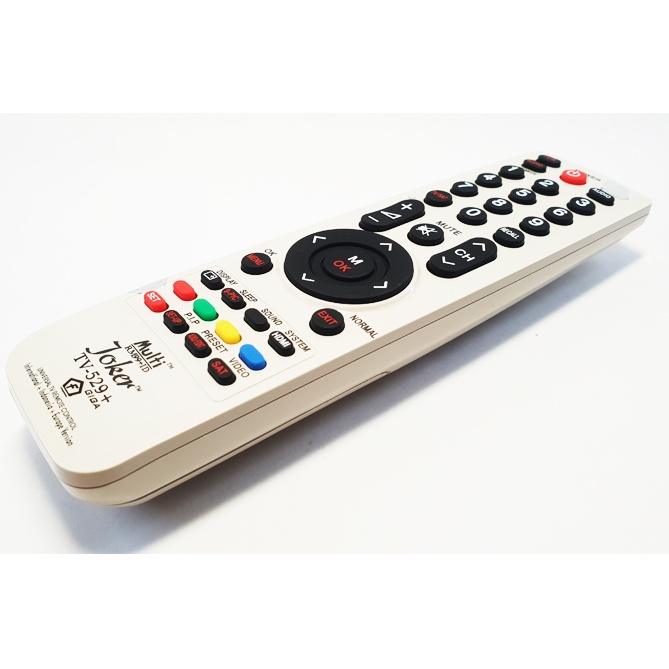 Remote TV Joker Super Lengkap TV-529 15x lengkap 18x lengkap