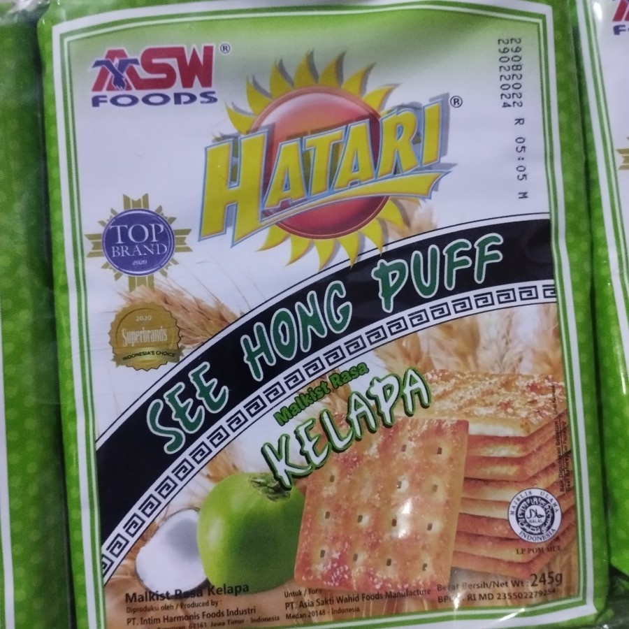 

hatari see hong puff malkist kelapa 245gr